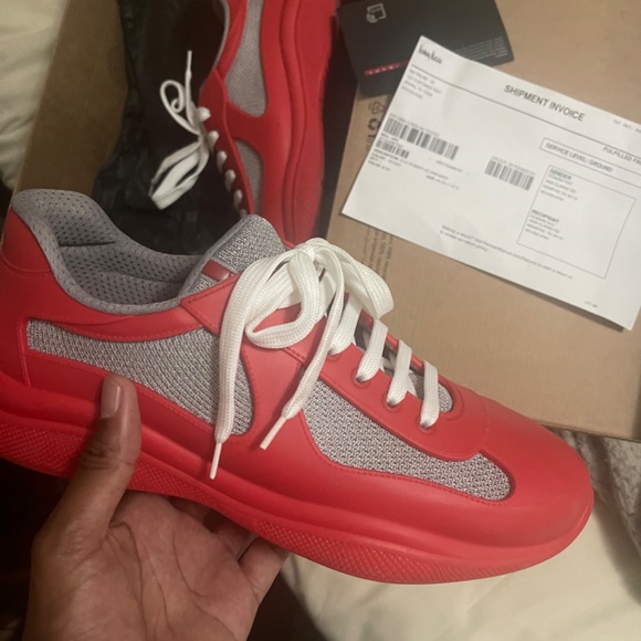 Rubber Prada Cup Sneakers - Picture 2 of 4